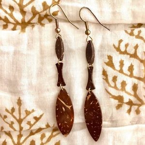 Coconut Shell Earrings